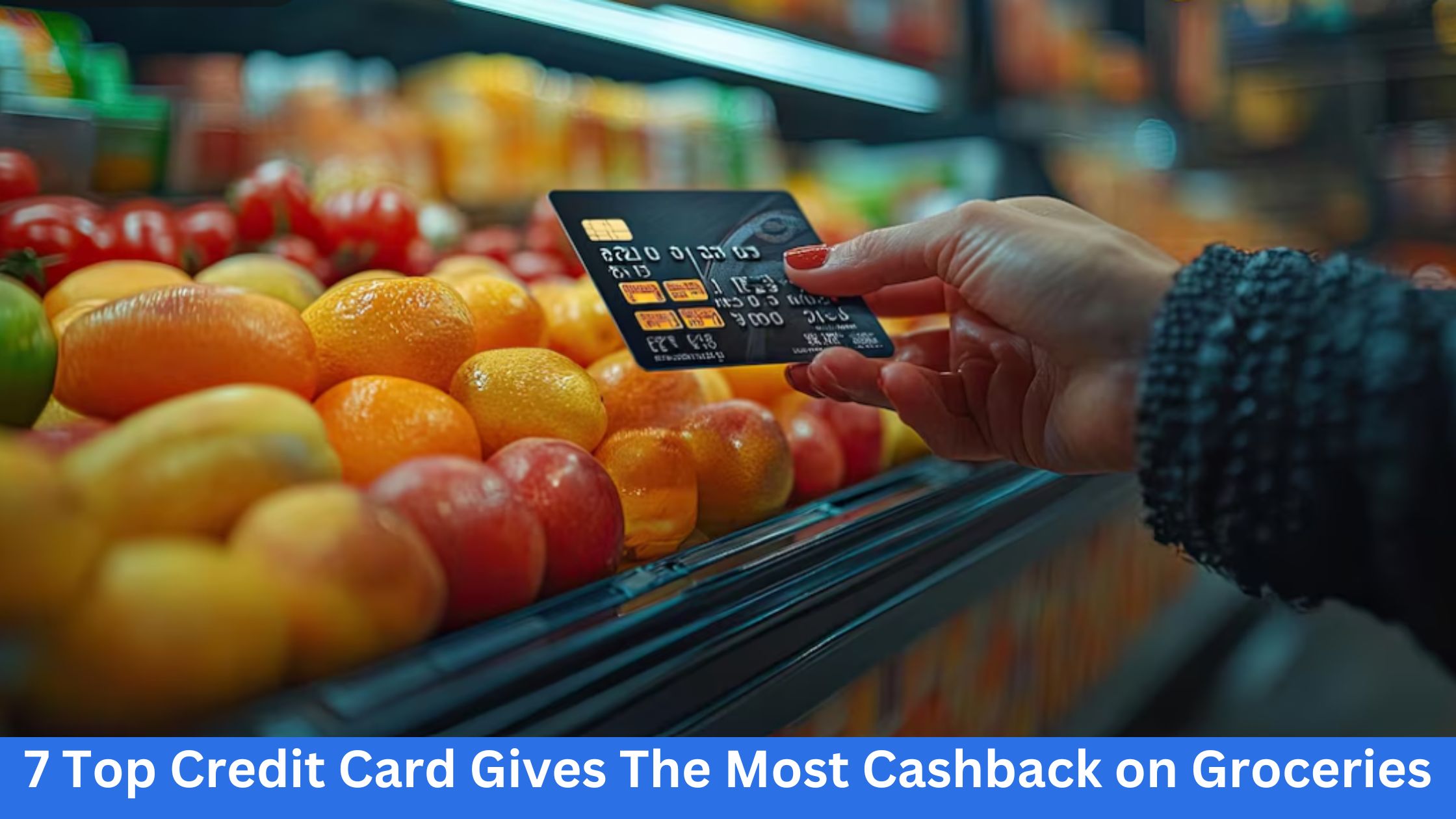 credit card for grocery cashback
