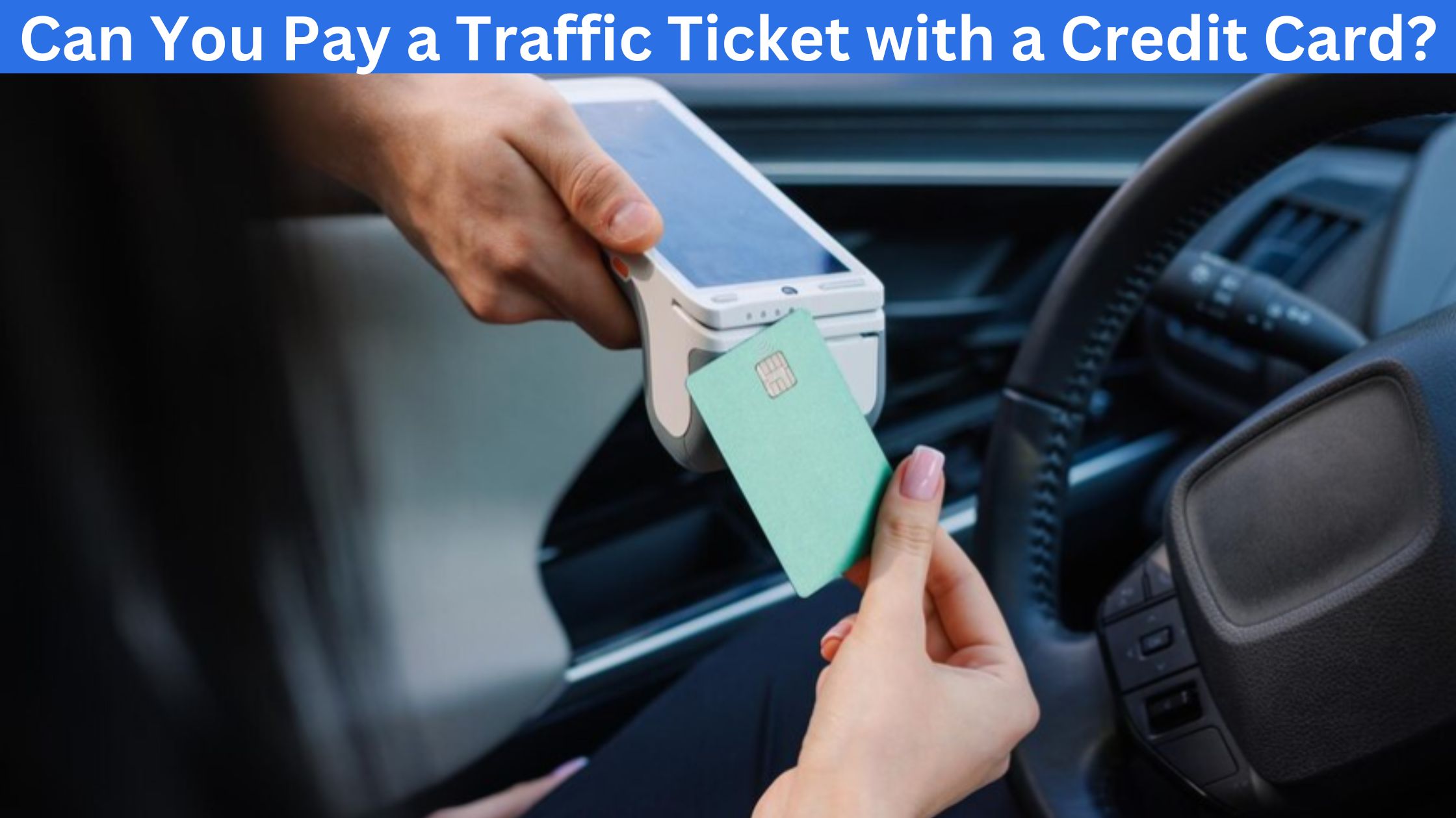 Traffic credit card